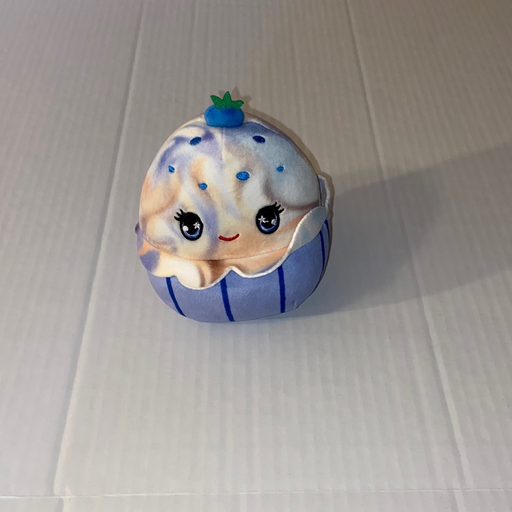 Squishmallow 6” Blueberry Ice Cream Sundae Plush